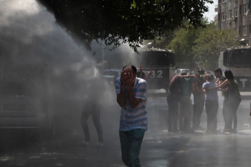 Diyarbakır’da kayyum protestosu