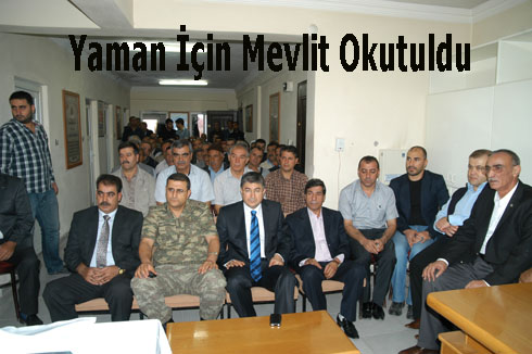 Yaman için Mevlit Okutuldu