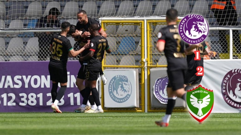 Amedspor’un bayram şekeri Ankara’dan