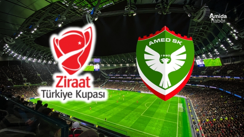 Amedspor’un kupadaki rakibi belli oldu
