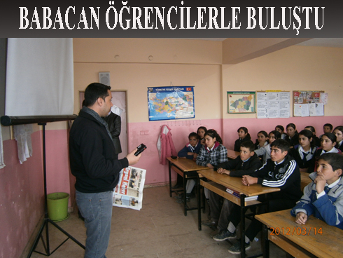 BABACAN A–ĞRENCiLERLE BULUŞTU