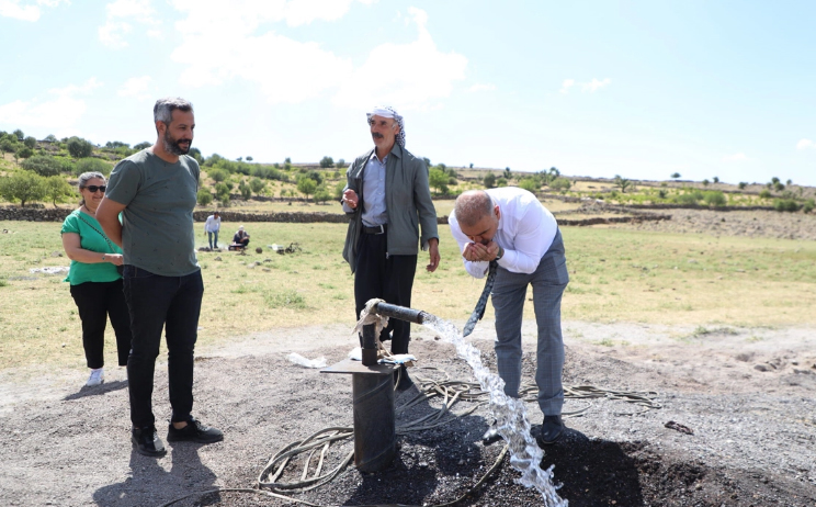 Çermik Akçaörten Mahallesi'nin su sorunu çözüldü