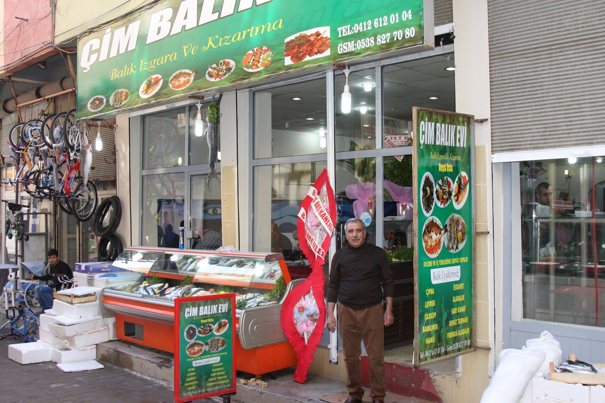 Erganiç™de A‡im Balık Evi Hizmete Açıldı