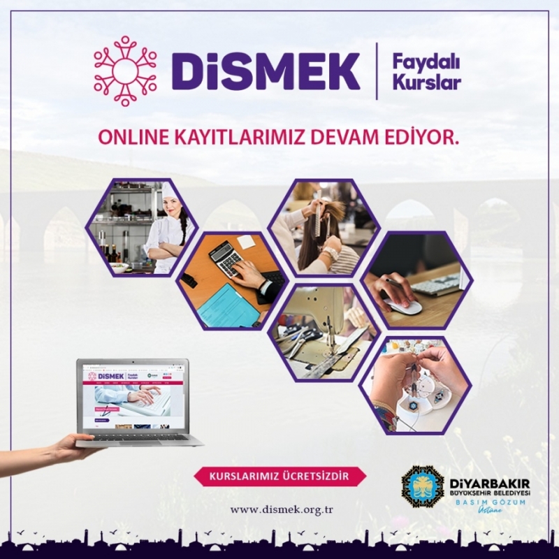 DİSMEK’te online müracaat dönemi 