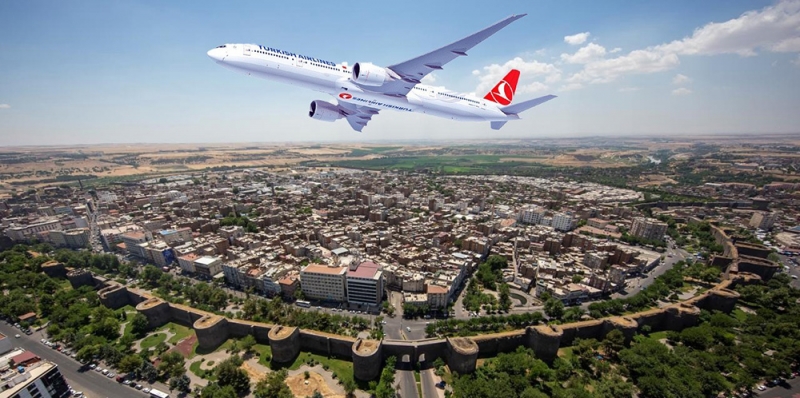 Diyarbakır’dan bir ayda 170 bin kişi uçtu
