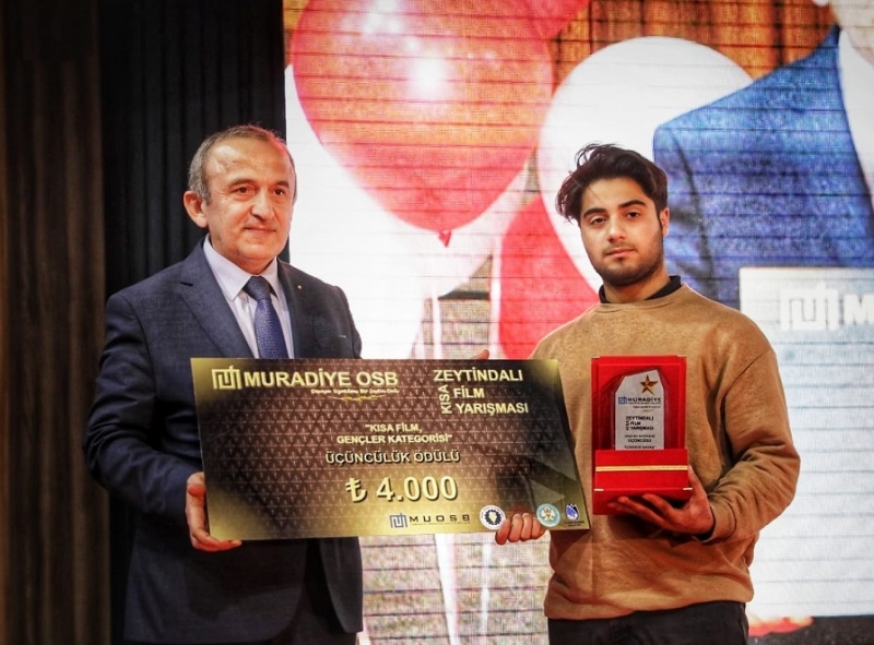 Diyarbakırlı Abdurrahman Varlık, kısa film yarışmasında 3’üncü oldu  
