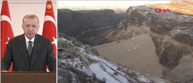 Ergani Barajı ile Ergani İçme Suyu Arıtma Tesisi açılışı yapıldı