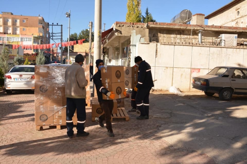 Ergani Belediyesi'nden yakınlarını kaybeden ailelere destek