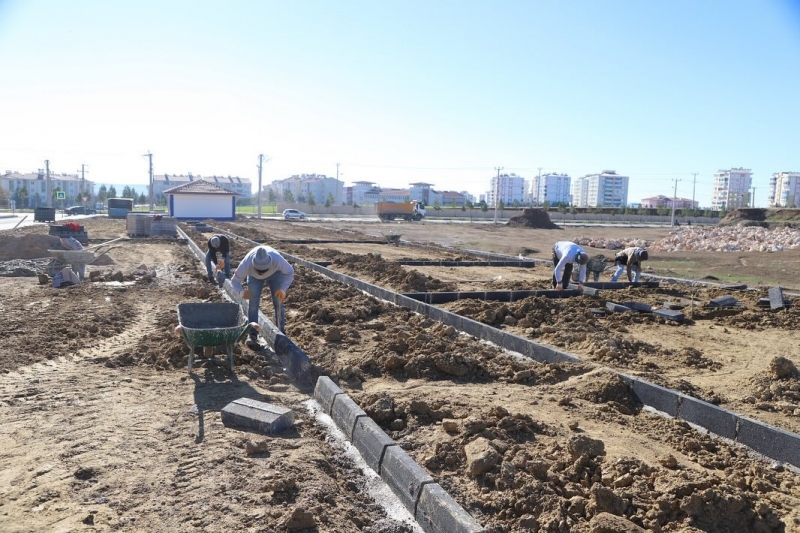 Ergani Belediyesinden  bir park projesi daha