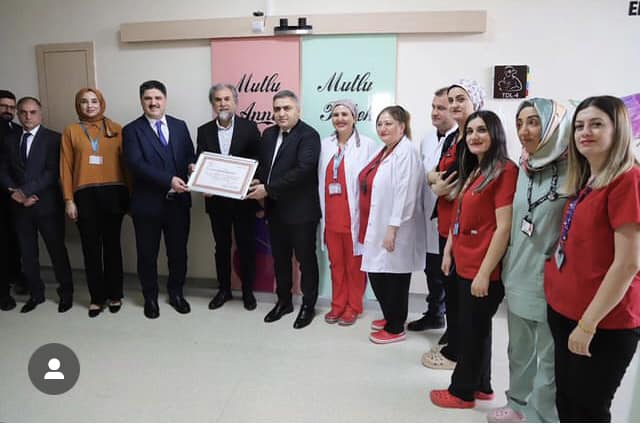 Ergani Devlet hastanesi 'Anne Dostu Hastane' unvanına layık görüldü