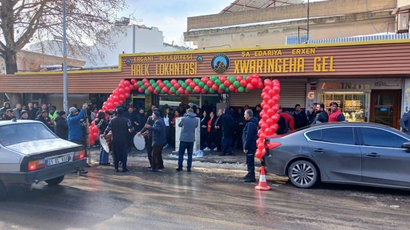 Ergani Halk Lokantası Açıldı