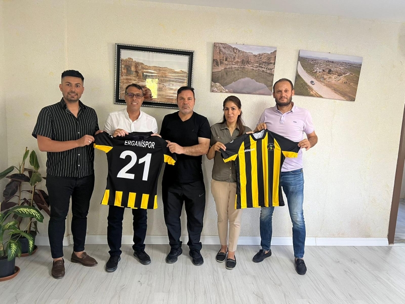 Ergani Spordan, Eş Başkanlara teşekkür ziyareti