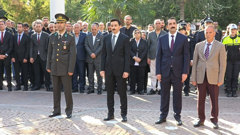 Ergani'de 10 Kasım Atatürk'ü Anma Töreni