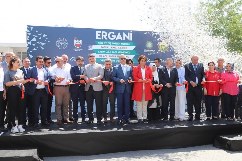 Ergani’deki 5 Sağlık Merkezinin açılışı yapıldı