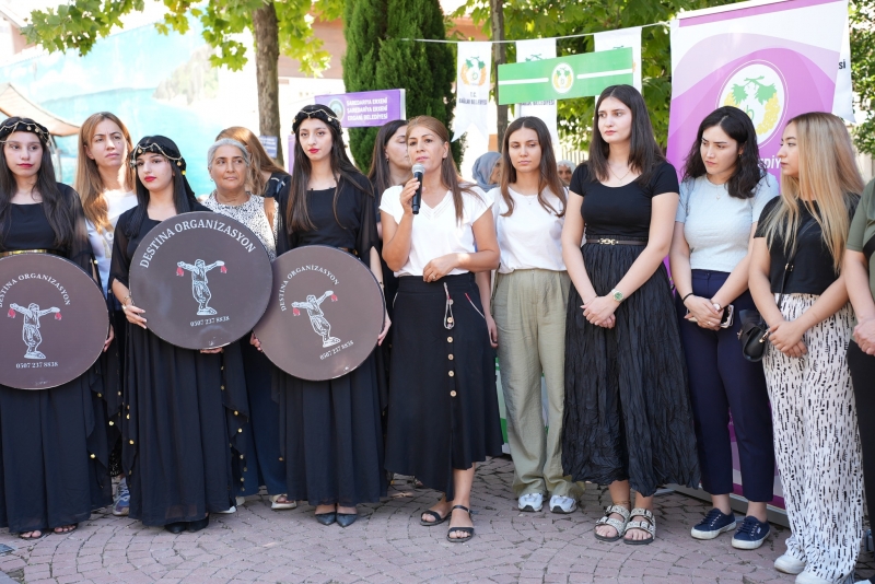 Ergani’de kadına şiddetle mücadelede farkındalık çalışması
