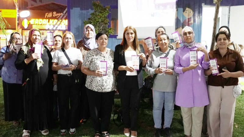 Ergani’de kadınların şiddet karşıtı mücadelesi sürüyor
