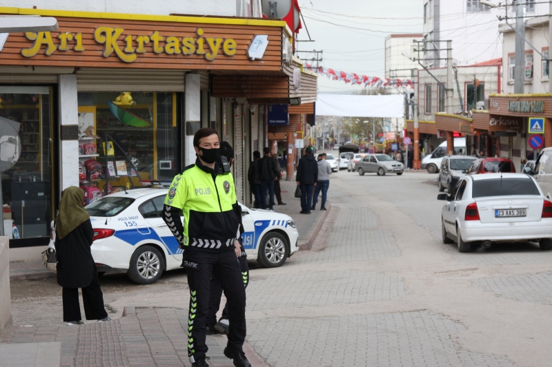 Ergani'de koronavirüs tedbirleri nedeniyle sakinlik sürüyor