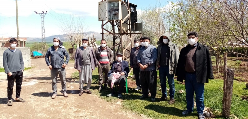 Ergani’de köylüler DEDAŞ’ı protesto etti