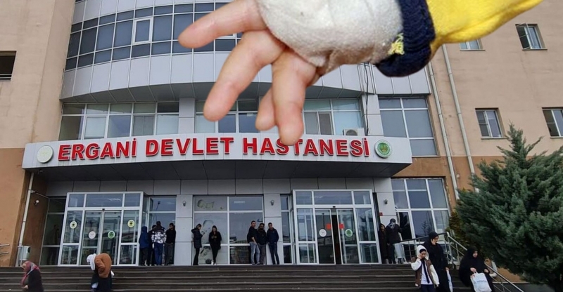 Ergani’de yine skandal: Hemşire bebeğin parmağını kesti
