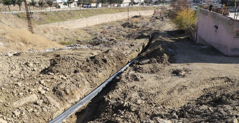 Ergani'nin kırsal mahallelerinde içme suyu sorunu giderildi