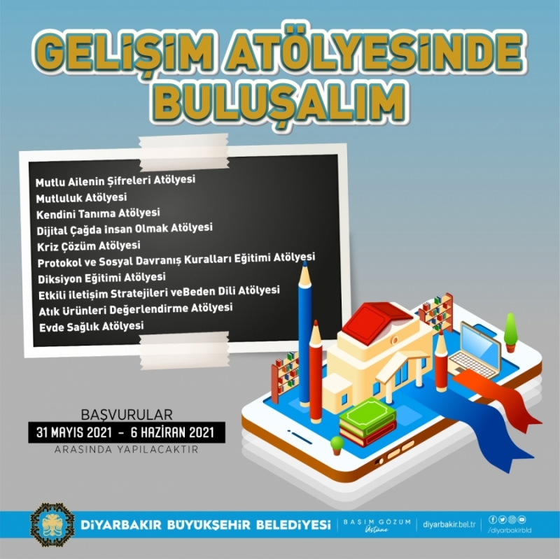 “Gelişim Atölyesinde Buluşalım”da kayıtlar başladı 