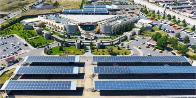 GES ile 2021’de 1 milyon 475 bin 130 kw saat elektrik üretti 