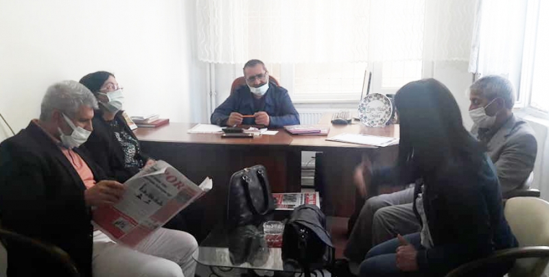 HDP’den Gazetemize ziyaret