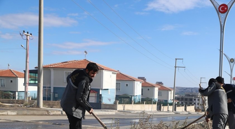 İlçe genelinde temizlik çalışmaları devam ediyor