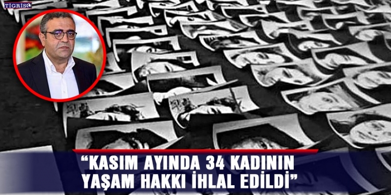 “Kasım ayında 34 kadının yaşam hakkı ihlal edildi”