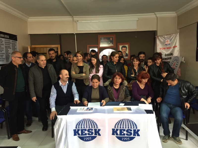 KESK’ten greve katılım çağrısı