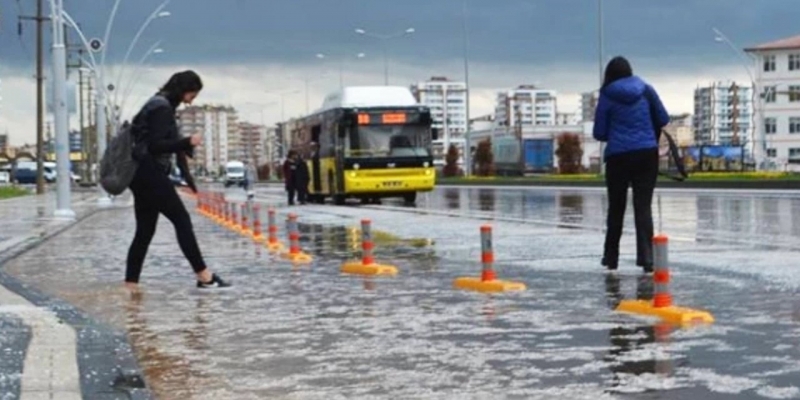 Meteoroloji’den Diyarbakır için yağış uyarısı