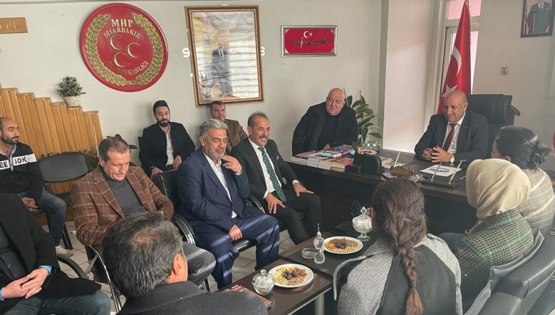 MHP Diyarbakır İl yönetiminde deprem