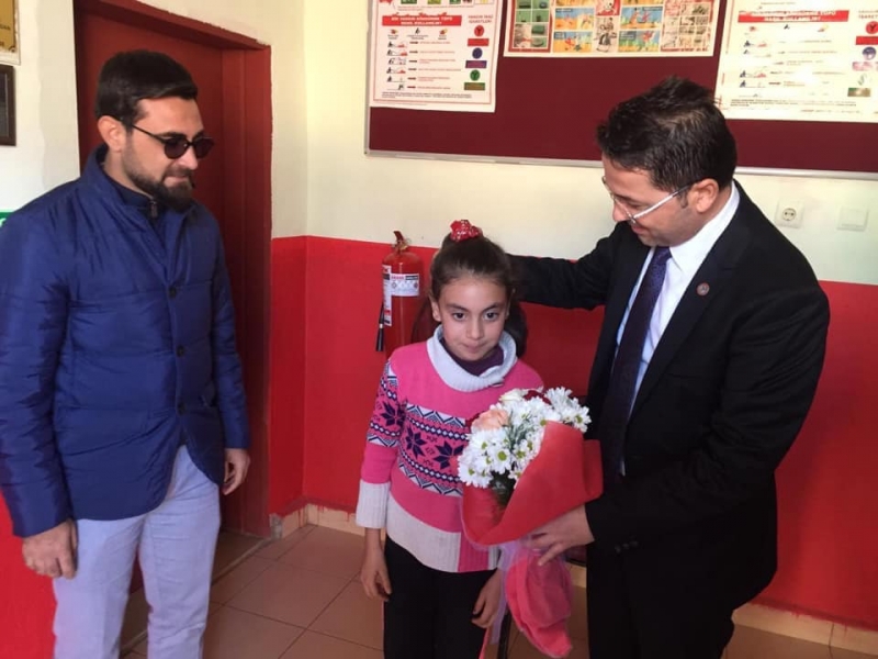 Milli Eğitim Müdürü Ernez 'den okul ziyareti