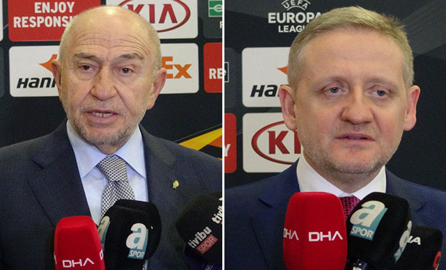 Nihat Özdemir ve Göksel Gümüşdağ’dan Sporting maçı sonrası açıklamalar