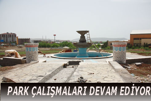 PARK A‡ALIŞMALARI DEVAM EDiYOR