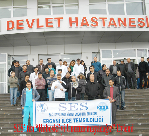 SESç™ ten çœRoboskiç™yi Unutturmayacağızç Eylemi