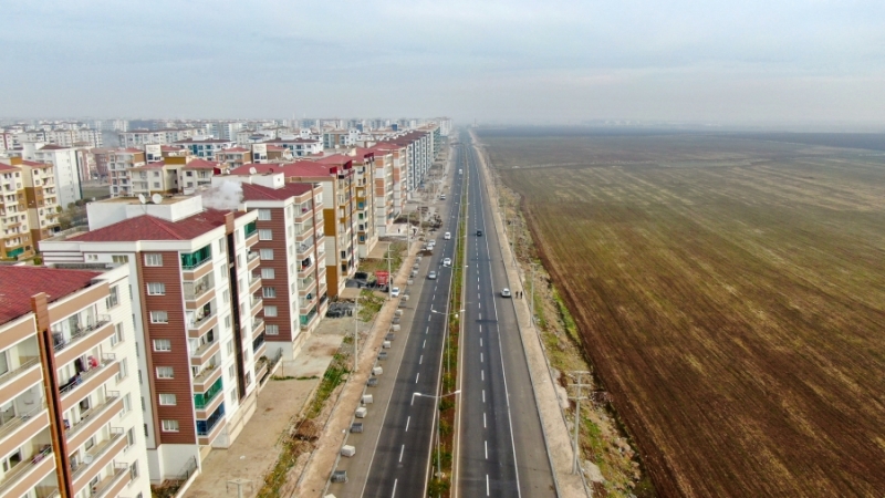 Siverek Caddesi’nde asfalt çalışmaları tamamlandı 