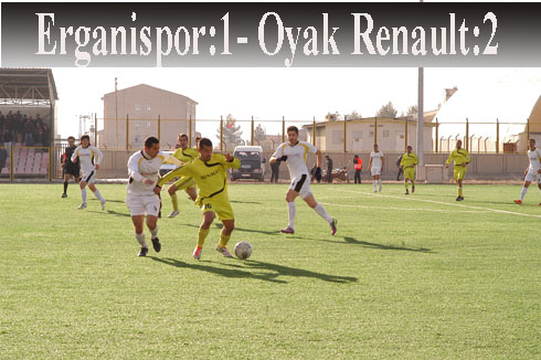 Erganispor:1- Oyak Renault:2