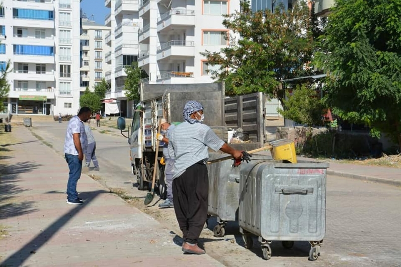 Temizlik Çalışmaları Sürüyor