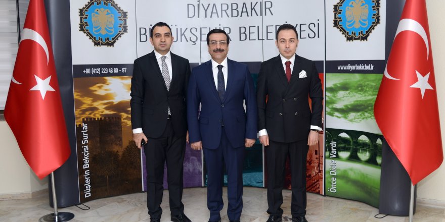 Büyükşehir Belediye Başkanı Cumali Atilla'ya ziyaret