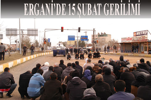 ERGANiç™DE 15 ŞUBAT GERiLiMi