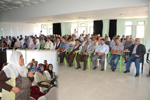 Erganiç™de ailelerle süreç tartışıldı