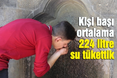 2018’DE KAYNAKLARDAN 6,2 MİLYAR M3 SU ÇEKİLDİ