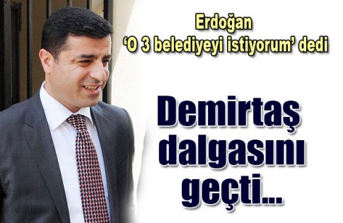 Demirtaş, Erdoğan'la dalga geçti