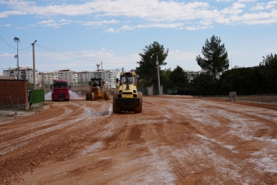 24 Metrelik Yeni İmar Yolunda Çalışmalar Sürüyor