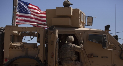 ABD askerleri, petrol bölgesinde DSG ile devriye yaptı