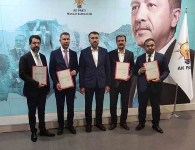 AK Parti Ergani ilçe başkanı değişti