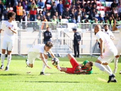 AMEDSPOR EVİNDE İLK GALİBİYETİNİ ALDI: 2-1