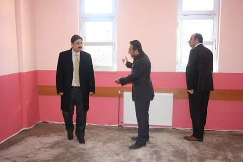 Dicle'de Yapılan Anaokulu Bitme Aşamasına Geldi