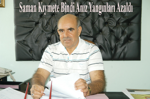 Saman Kıymete Bindi Anız Yangınları Azaldı